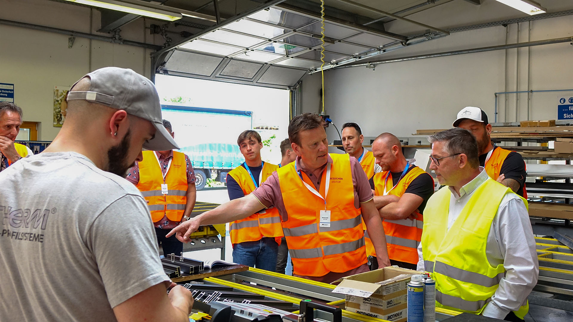 Niederländische Verarbeiter zu Besuch bei AKOTHERM